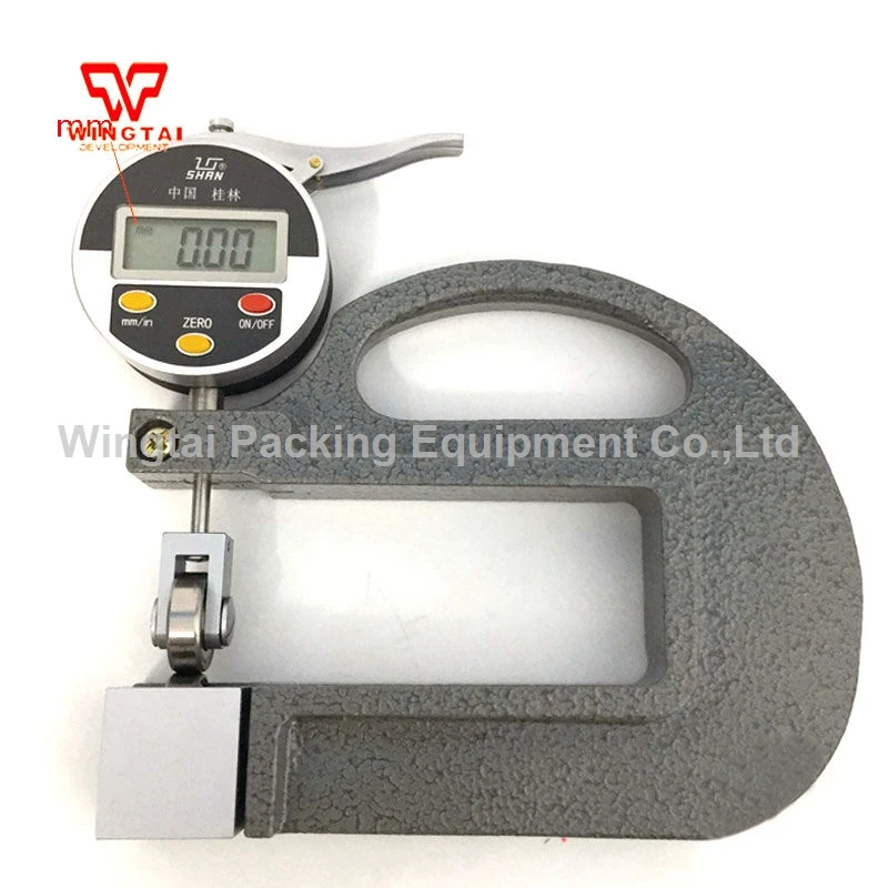 Digital Thickness Gauge with Roller Insert Range 0 10mm Leather/fabric