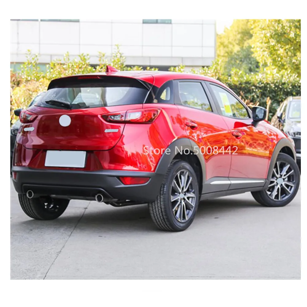 Для Mazda CX 3 CX3 2017 2018 2019 2020 Автомобильная нержавеющая сталь внешняя задняя педаль