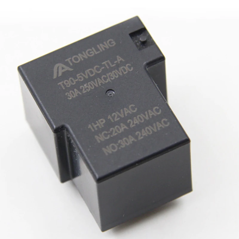 5PCS JQX 15F 5VDC Kleine High Power Relais 4Pin 30A Schließer Typ