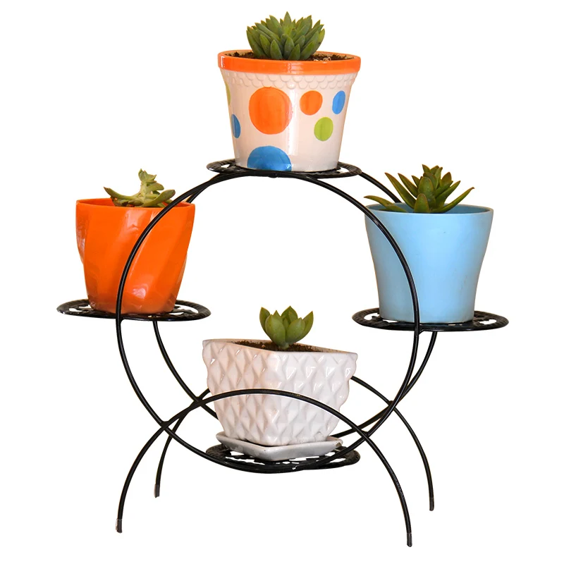 3 Tier Plant Stand Indoor Outdoor Plant Corner Shelf ...