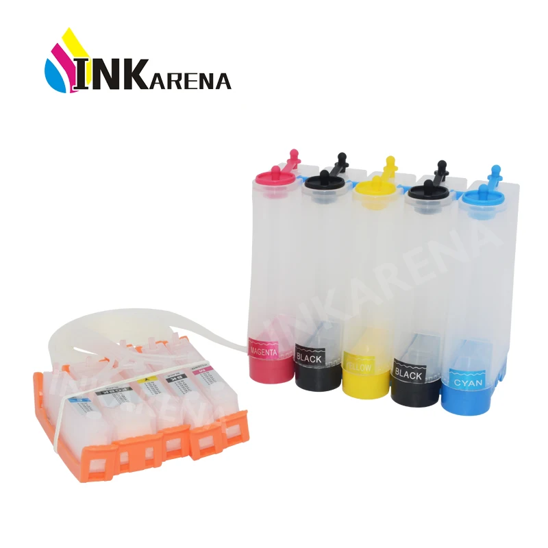 

INKARENA Continuous Ink Supply System PGI-450XL PGI-450 CLI-451 for Canon Pixma IP7240 MG5440 MG5540 MG6440 MX724 MX924 Printer