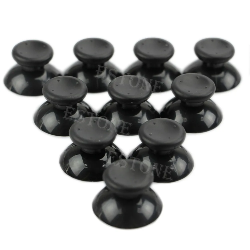 

Hot 10pc Analog Joystick Thumbstick Rubber Cap For Microsoft XBOX 360 Controller