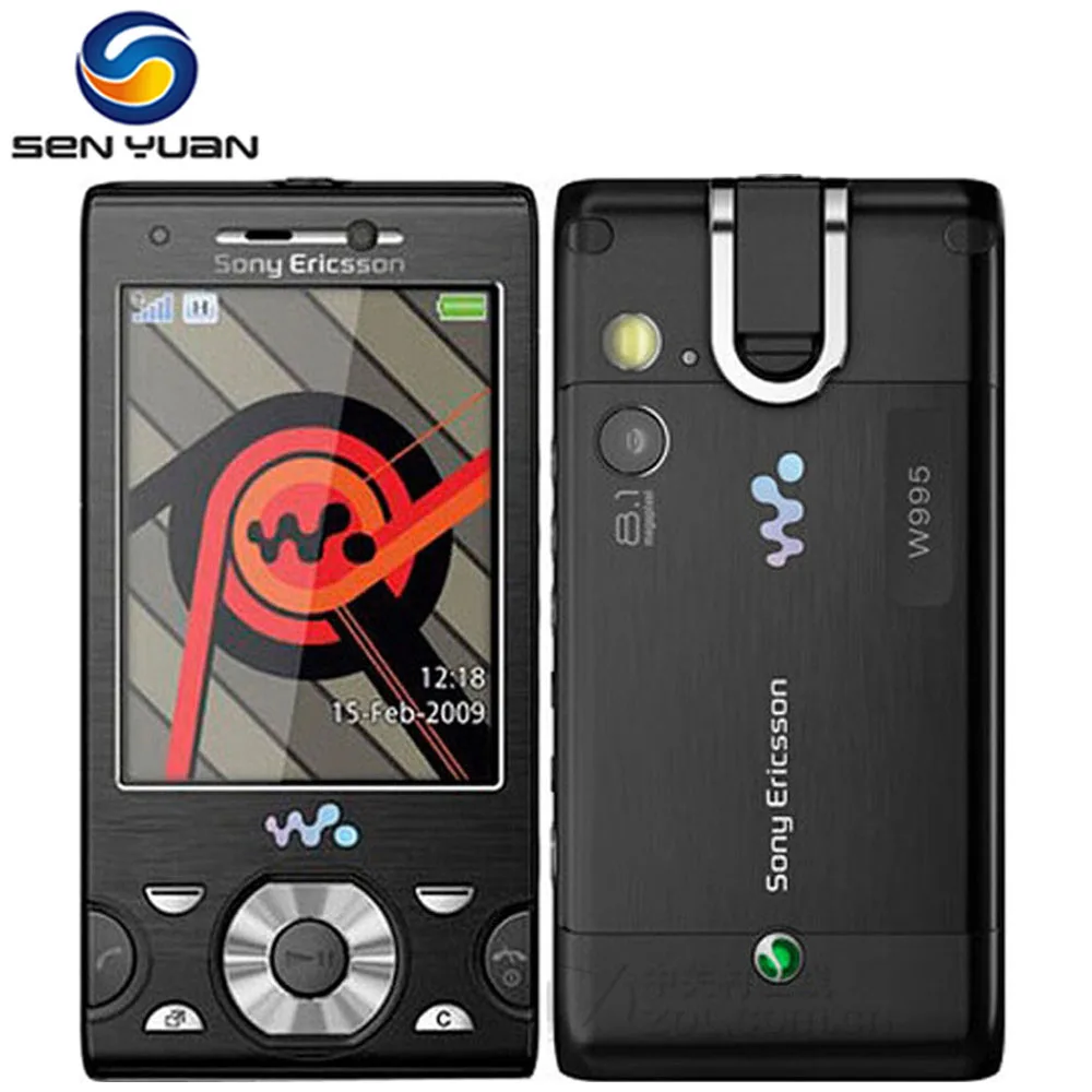 Мобильный телефон sony Ericsson W995 8MP 3g wifi gps разблокированный мобильный телефон