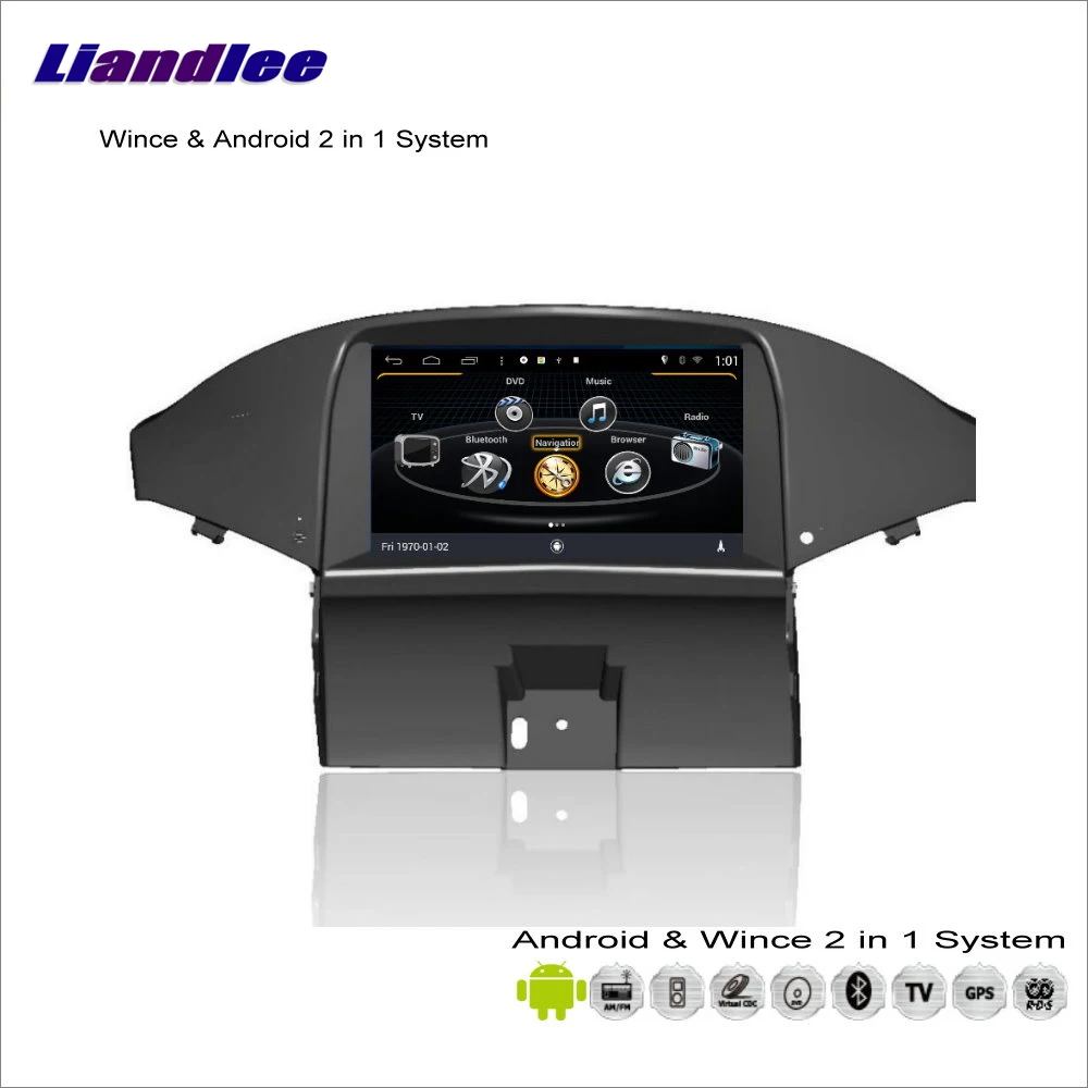 Best Liandlee For Chevrolet Orlando 2012~2013 Car Radio CD DVD Player GPS Navi Navigation Advanced Wince & Android 2 in 1 S160 System 3