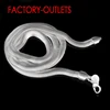 1PC 16-24 Inch Genuine 925 Sterling Silver Chain Necklace Chain With Lobster Clasps Fashion Jewelry Factory Cheap Price ► Photo 2/6