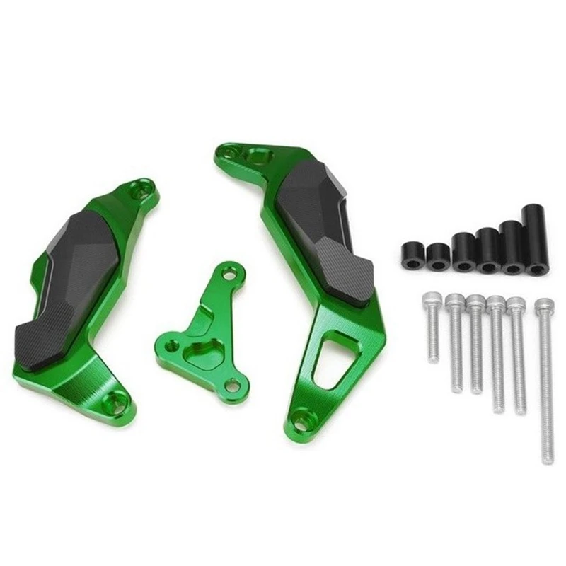 Защита двигателя мотоцикла набор защитный для Kawasaki Ninja400- боковая крышка Краш Pad слайдер защита от падения мотоцикла