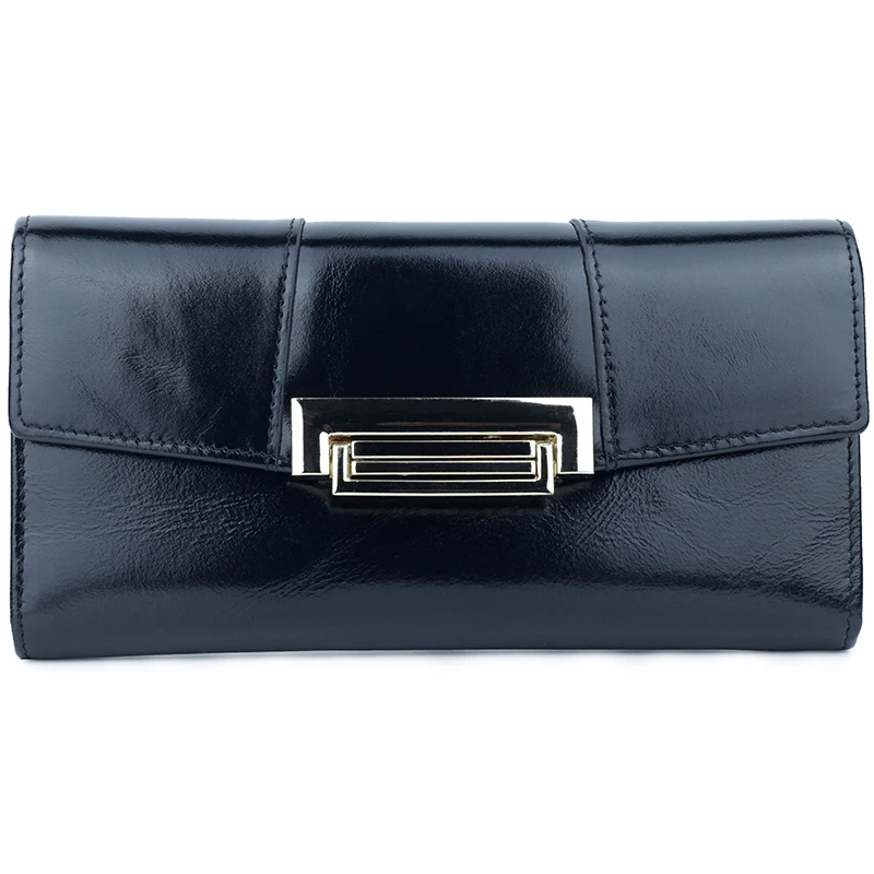 

New Arrivals Long Women Genuine Leather Zipper Wallets Clutch Purses Luxury Brand Designer Money Card Holder Cartera Mujer