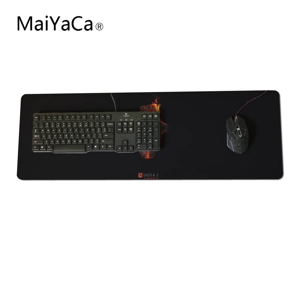  MaiYaCa Print Locking Edge Rubber Mousepads for Mask Dota 2 Logo Mice Mat DIY Design Pattern Comput