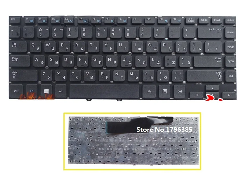 SSEA Новая русская клавиатура для ноутбука SAMSUNG NP350V4C 355V4C 350V4C 355V4X 355v4xC Русская |