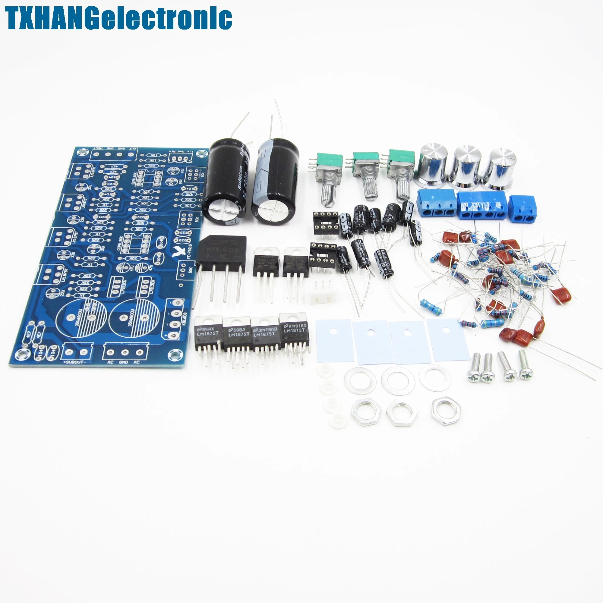 LM1875 2.1 Amplifier Board kit DIY Subwoofer Amplifier Boardin