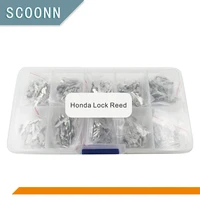 Бесплатная доставка 380 шт. Стопорная пластина для HONDA HON66 Рид Автомобильный Замок ремонтный аксессуары Наборы NO1-6 в каждой принимают участие 50 шт. NO1-4 каждый 20 штук - изображение