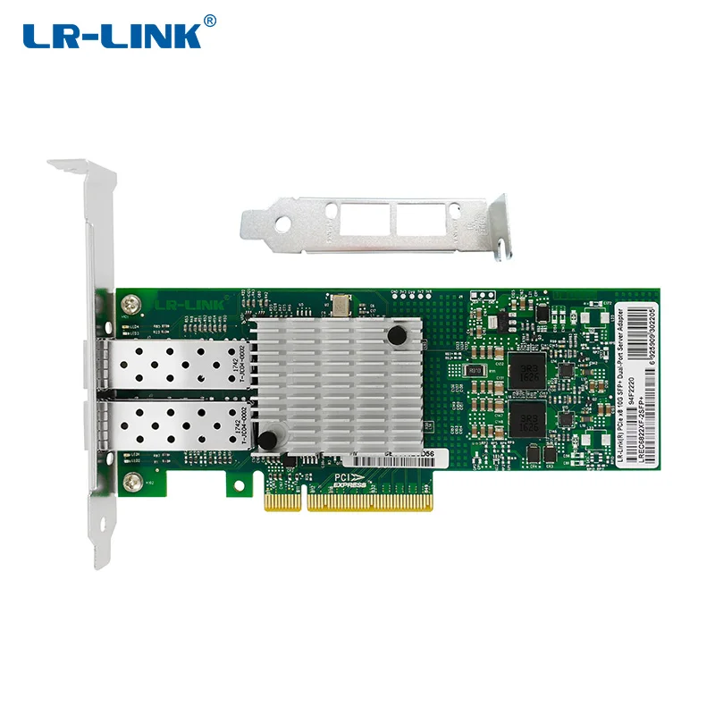 LR-LINK 6822XF-2SFP+ 10 Гб Ethernet карта двойной порт PCI-Express волоконно-оптическая lan Карта серверный адаптер Mellanox ConnectX-3 NIC