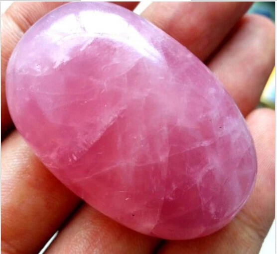 Natural beautiful pink crystal with collectionsin Stones from Home