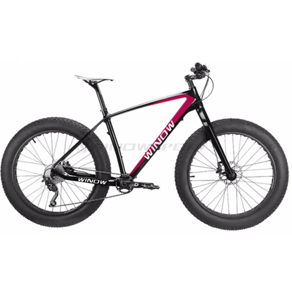 Excellent Carbon fat bike frame with fork 26er BSA carbon snow bike frameset snow bike frame fatty frame 197 rear space 12 Excellent Carbon fat bike frame with fork 26er BSA carbon snow bike frameset snow bike frame fatty frame 197 rear space 12