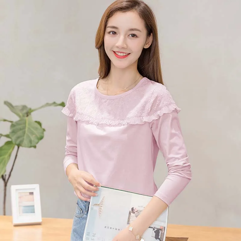 Camisas Femininas Manga Longa 2017 Korean Fashion Embroidery Floral Women Blouse Shirt Long Sleeve Blouses Ladies