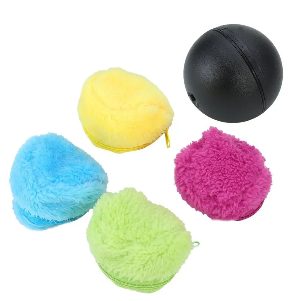 Автоматическая прокатки мяч электрическая уборочная машина мини подметальный робот Бытовая Чистка пылесборник бытовой шарик из микрофибры - Цвет: As Picture