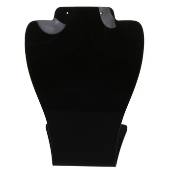 

Screen Black Organic Glass Earrings Necklace Organizer