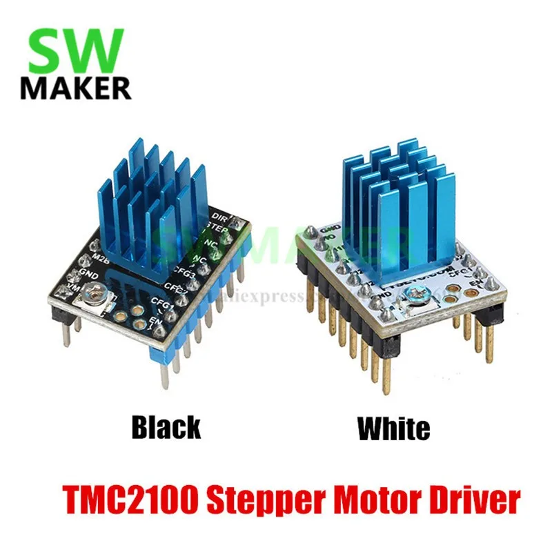SWMAKER 1 шт. MKS TMC2100 Драйвер шагового двигателя 256 Отдел Ультра тихий модуль части 3D