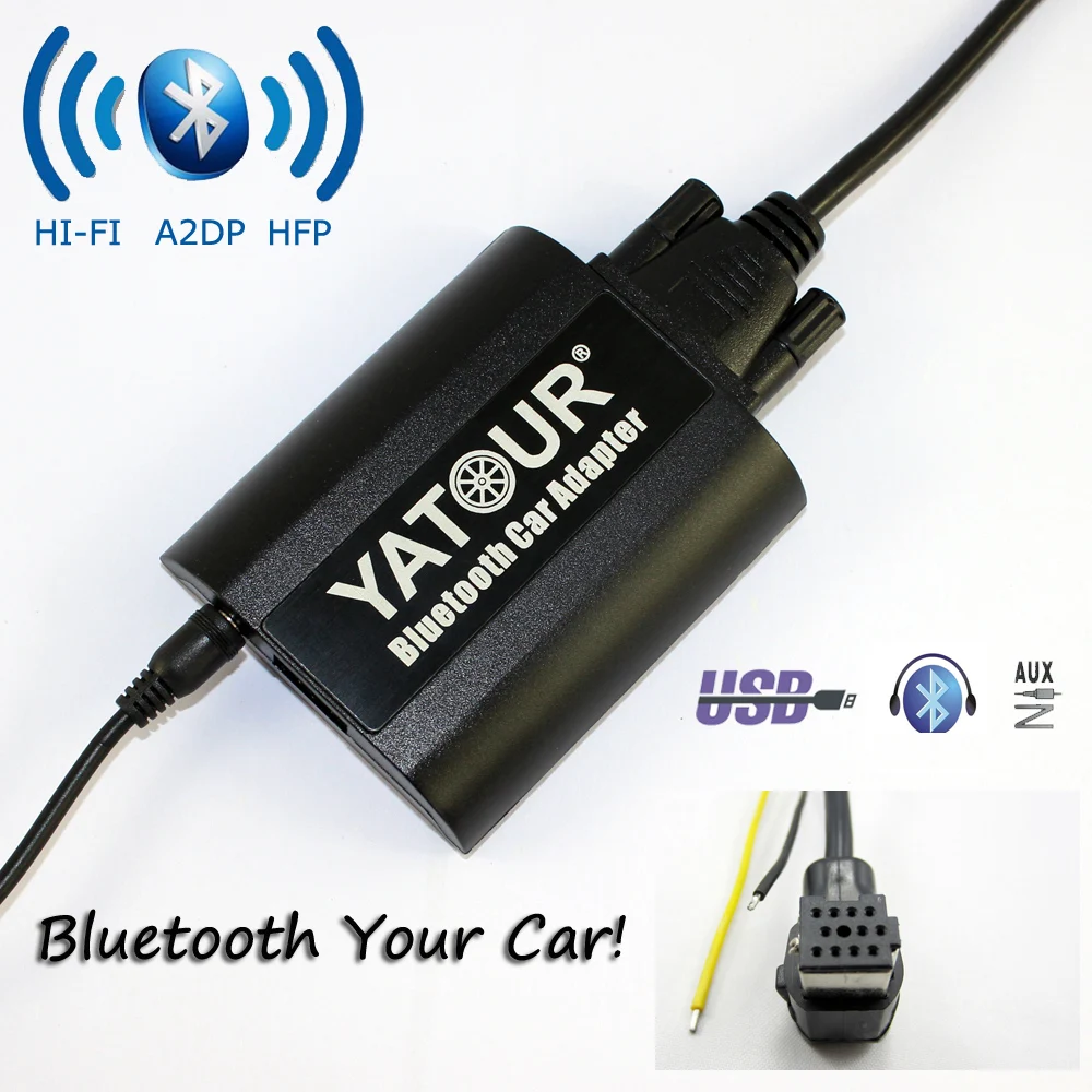Yatour Bluetooth автомобильный адаптер для Pioneer головных устройств DEH-P900 KEH-P6200-W MEH-P055 DEH-88