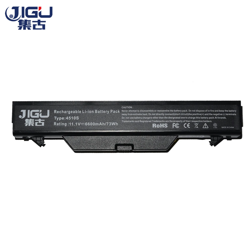 

JIGU New 9Cell Laptop Battery 513129-361 513130-321 535808-001 HSTNN-I60C HSTNN-I60C-5 HSTNN-I61C For HP ProBook 4510s 4510s/CT