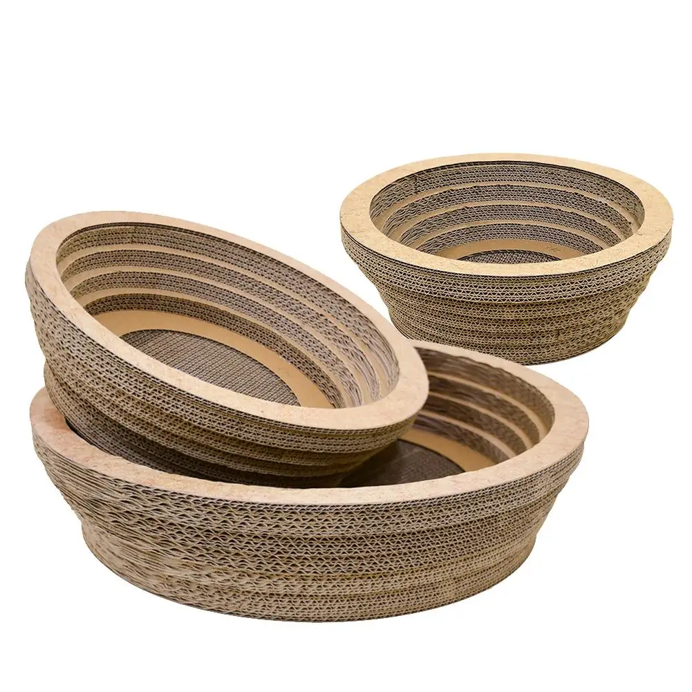Large Space Bowl Type Cat Scratch Board Scratching Pad Cat Nest Toy Scratcher For Grinding Claws Body Massage Rest Scratching Large Space Bowl Type Cat Scratch Board Scratching Pad Cat Nest Toy Scratcher For Grinding Claws Body Massage Rest Scratching