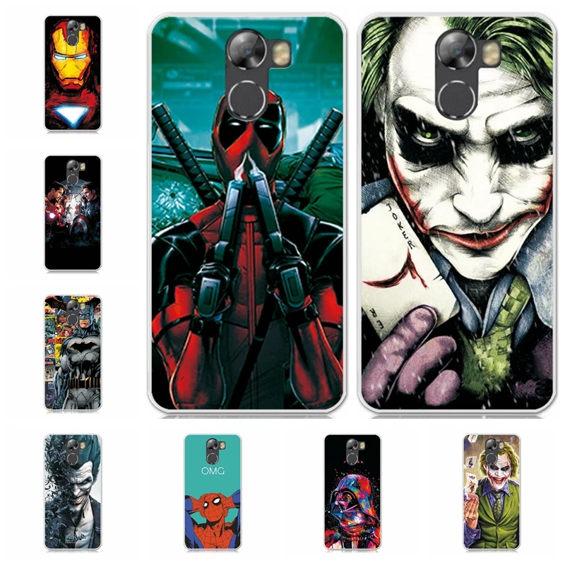 

Charming Marvel Hero Captain America Phone Case For Wileyfox Swift 2X Spiderman Iron Man Soft TPU For Wileyfox Swift 2X 2 X 5.2"