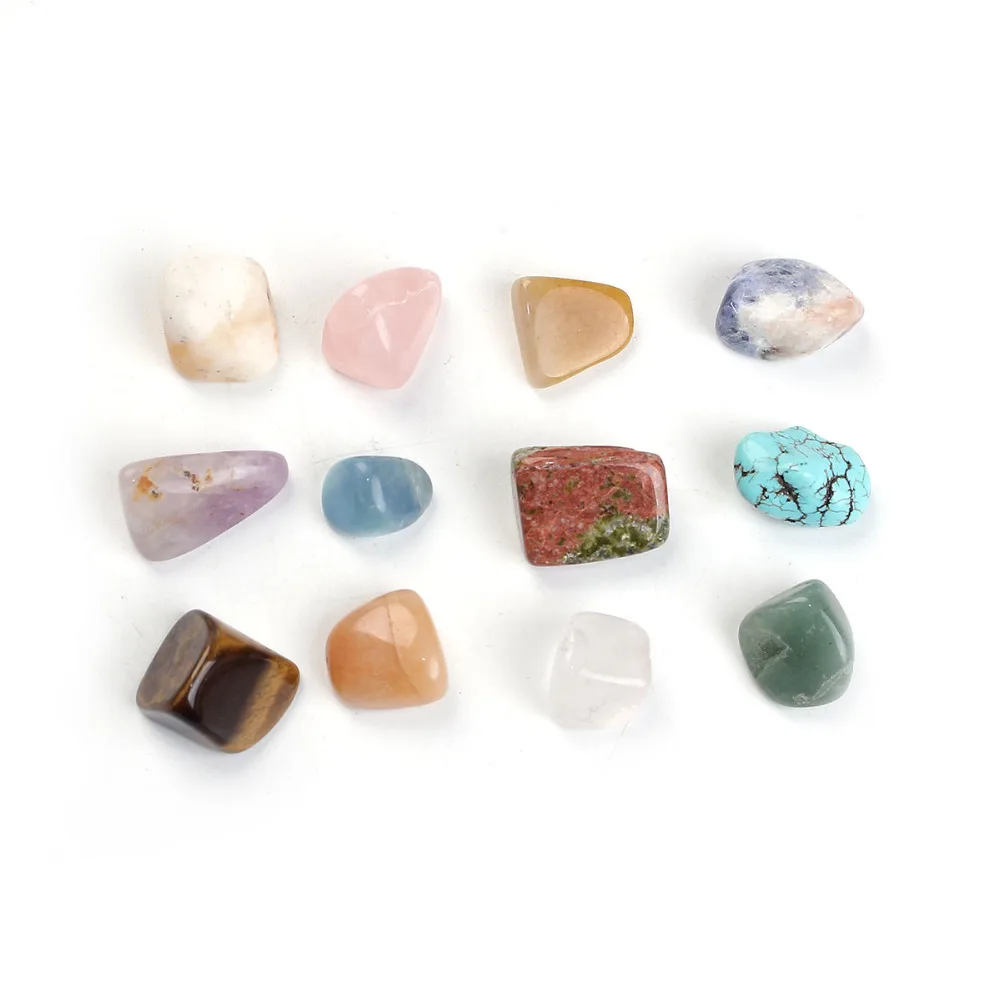 

8SEASONS Created Gem Spacer Beads Irregular drusy Gem Stone At Random No Hole About 27x17mm-17x16mm,1 Box(12PCs)