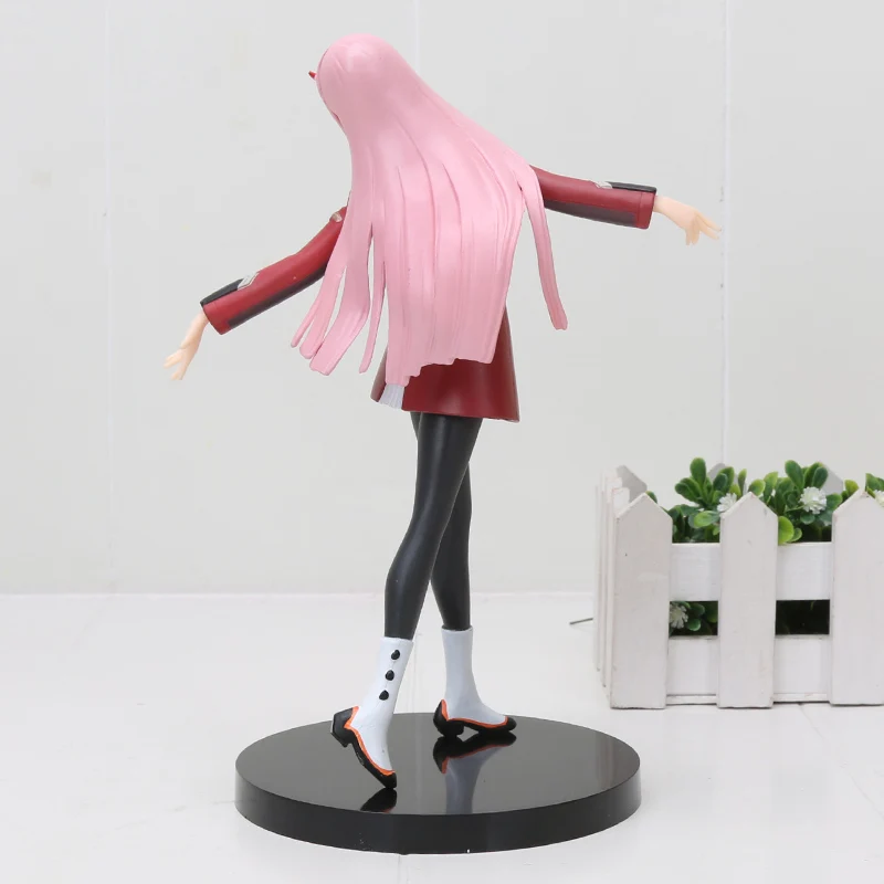 Аниме DARLING in the FRANXX Figure Zero Two 02 ПВХ Фигурки Коллекционная модель игрушки телефон Веревка шейный ремень