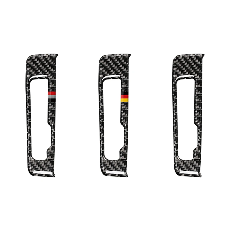 Автомобильный интерьер карбоновое волокно переключения передач Панель кнопка рамка автомобиля Stcikers и наклейки для Audi A3 S3- автомобиль Стайлинг Аксессуары