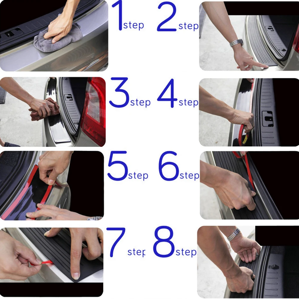 Styling Mouldings Rear Bumper 12