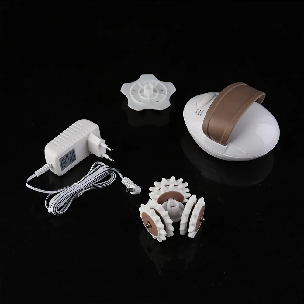 

Body Fat Burning 3D Mini Facial Kneading Massage Roller Electric Anti-Cellulite Control System Massager Body Slimmer new