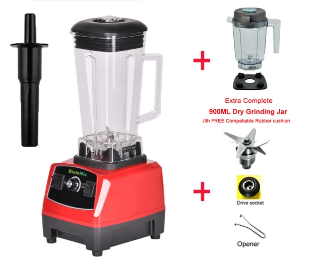 BPA Free 3HP 2200W Heavy Duty Commercial Grade Blender Mixer Juicer High Power Food Processor