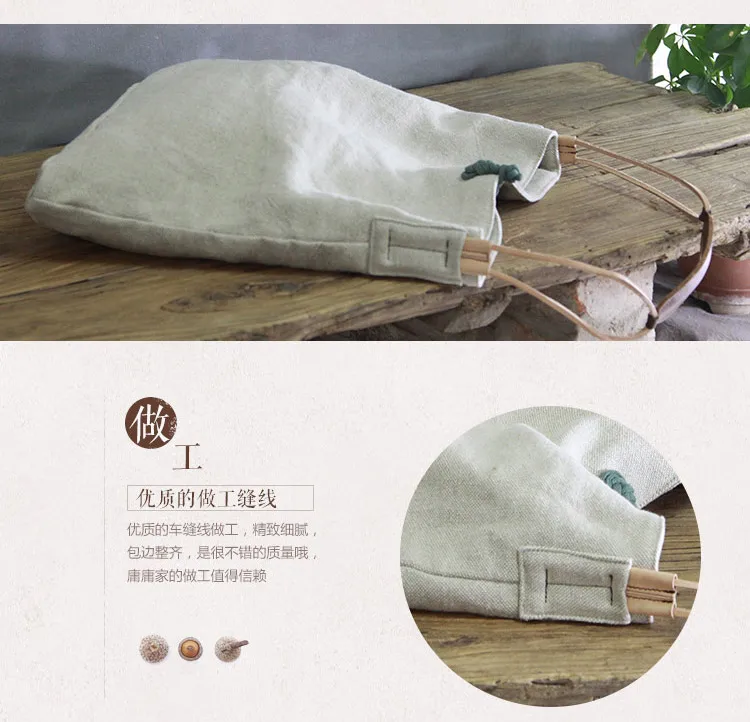 linen handbags