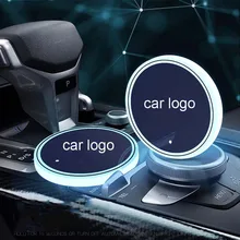 USB зарядка держатель для напитков Цветной Автомобильный воды с