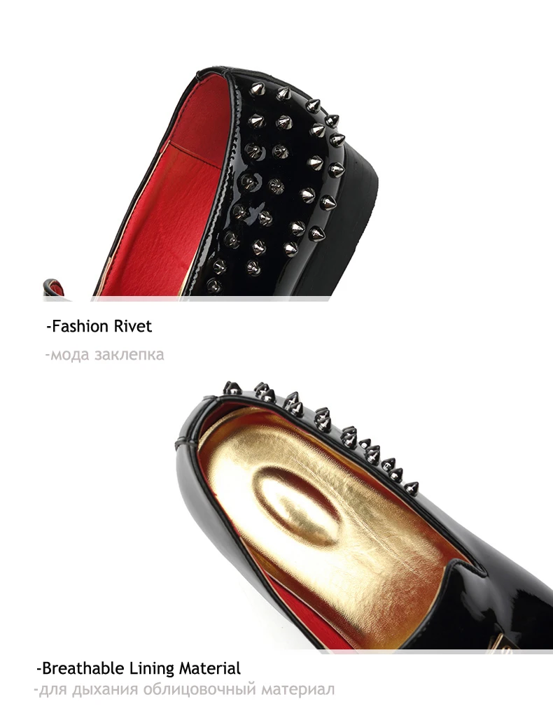 Mens Casual Shoe Wedding Mens Shoes Casual Slip On Red Waterproof Luxury Men Loafers Shoes Gold Fashion Party Shoe Men Plus Size (16)
