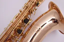 Профессиональный Саксофон инструмент Cadeson B-963GB Eb Баритон саксофон латунные трубки золотой лак Saxofone бемоль с случае Бесплатная доставка