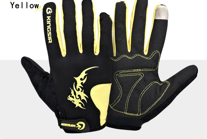 Велосипедные перчатки с сенсорным экраном осенние и зимние теплые перчатки спортивные противоударные велосипедные перчатки для мужчин и женщин