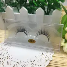 3D ресницы натуральный мульти Слои толстый крест глаз Искусственные ресницы A07 JU01dropship