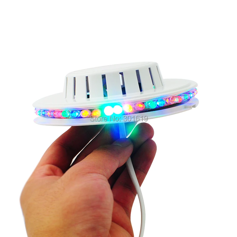 

2018 Hot Sale New Sunflower Voice-activated 48 LED RGB Magic Disco DJ Stage Lighting Party Effect Light Lamp