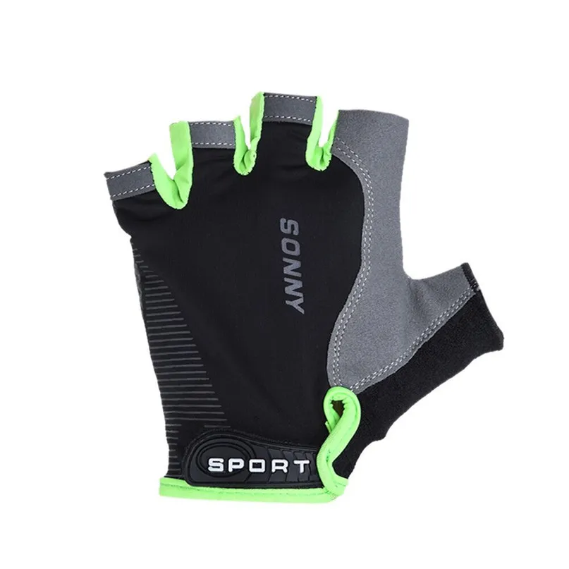 Cycling Bike Half Finger Gloves Skidproof Breathable MTB Mountain Sweat Mesh Bicycle Gloves Men Women Sports Cycling Clothing #2 (28)