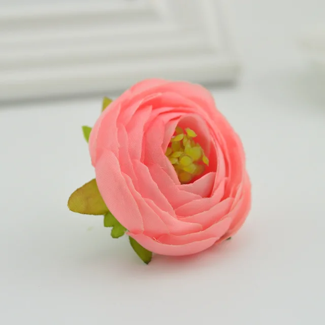 Buy 100pcs artificial plastic rose flowers cheap