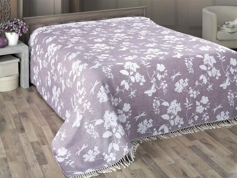Плед двуспальный KARNA, BAHAR, 220*240 см