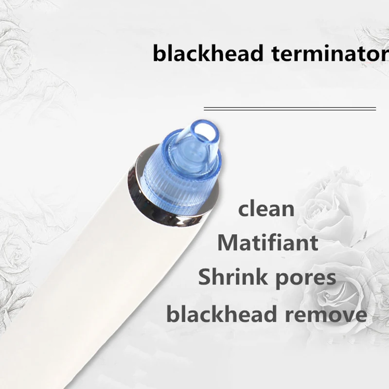 Blackhead вакуумный артефакт электрический маленький пузыристый очиститель всасывание удаление акне Клещи инструмент Лопата поры кожи прибор для лица