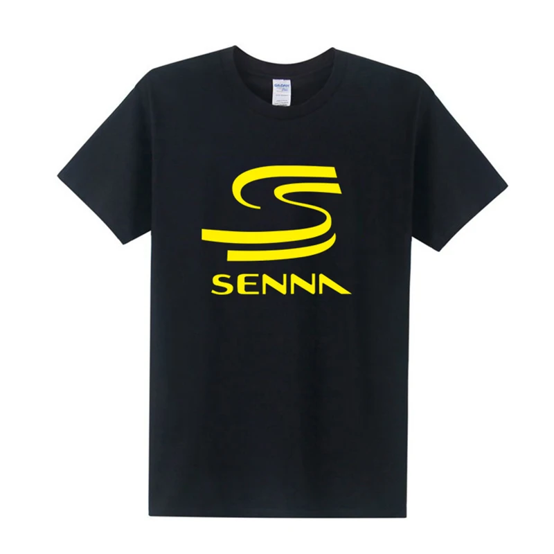 

Summer Cool Fashion Hero F1 Ayrton Senna T Shirt Men Casual Short Sleeve T-Shirt Cotton Men Tops Tees Camisetas Hombre