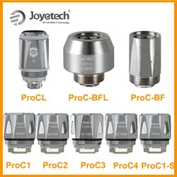 5 шт. Оригинал Joyetech ProC серии головки ProCL/ProC-BF/ProC-BFL/ProC1-S/ProC1/ProC2/ProC3/ProC4 катушка для ProCore Aries e-Cig