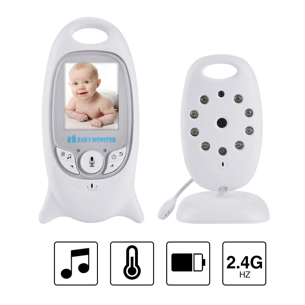 VB601 dziecko bezprzewodowe ekran wideo 2 Way dyskusja kamera noktowizyjna niemowlę Monitor do spania wyświetlaczem temperatury muzyki niania Monitor w Monitory oddechu od Matka i dzieci na VB601 dziecko bezprzewodowe ekran wideo 2 Way dyskusja kamera noktowizyjna niemowlę Monitor do spania wyświetlaczem temperatury muzyki niania Monitor w Monitory oddechu od Matka i dzieci na