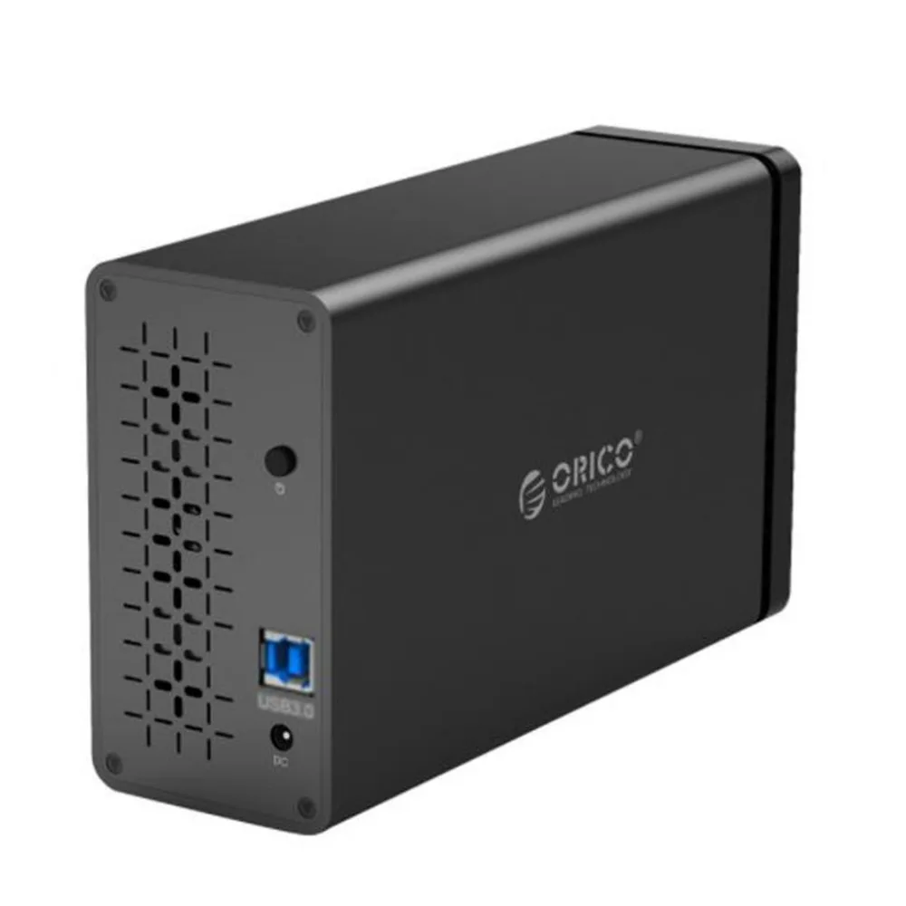 

ORICO NS200U3-BK 2 Bay USB 3.0 HDD Docking Station Support 20TB Storage 5Gbps Tool Free Large Capacity HDD Enclosure