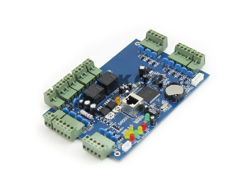 Поддержка 2 двери 4 читателей IE веб сервер tcp/ip RJ45 ворота замка считыватель WG26
