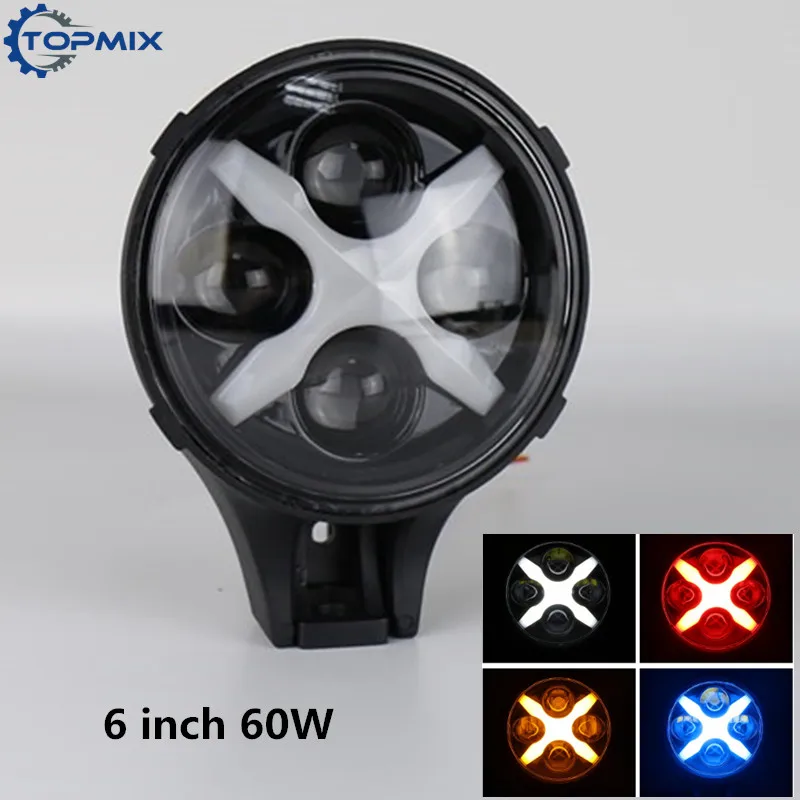 6 Inch 60W LED Jeep Headlight 2 (2)