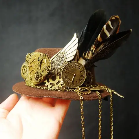 Steampunk Mini Top Hat